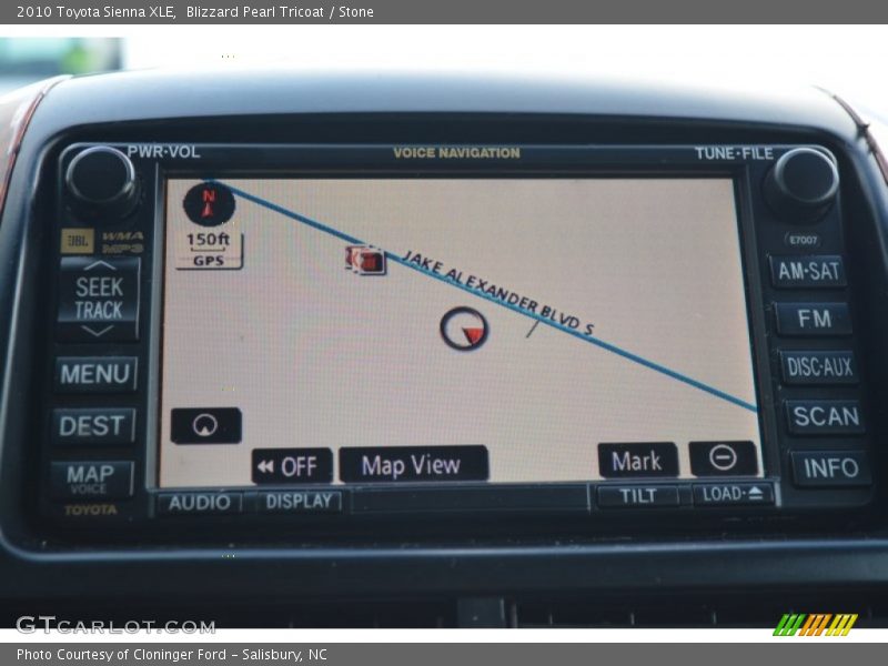 Blizzard Pearl Tricoat / Stone 2010 Toyota Sienna XLE