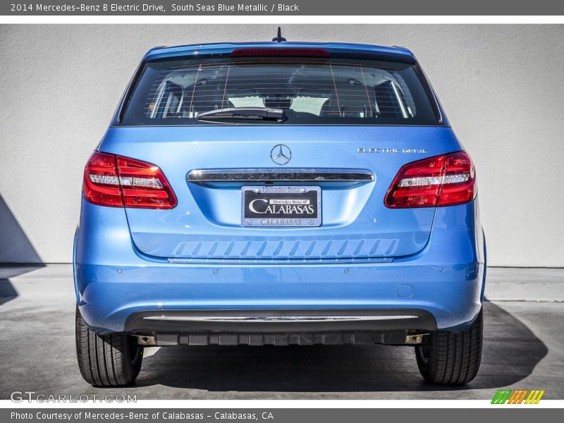 South Seas Blue Metallic / Black 2014 Mercedes-Benz B Electric Drive