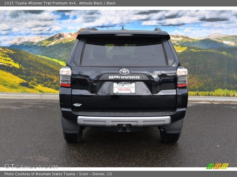 Attitude Black / Black 2015 Toyota 4Runner Trail Premium 4x4