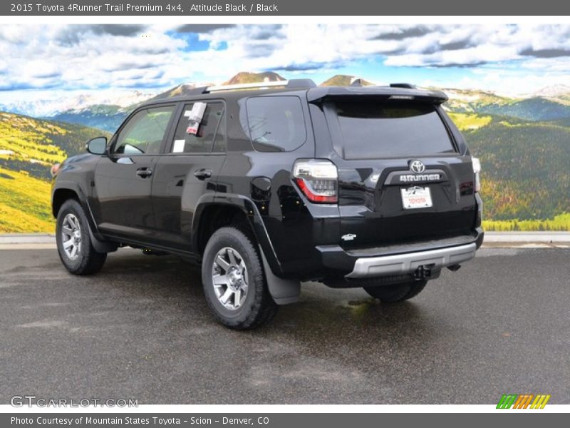 Attitude Black / Black 2015 Toyota 4Runner Trail Premium 4x4