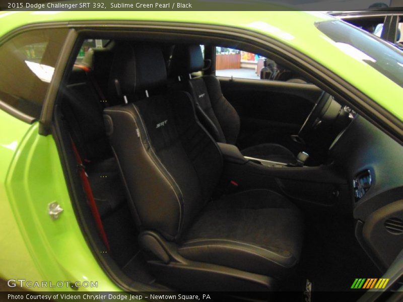 Sublime Green Pearl / Black 2015 Dodge Challenger SRT 392