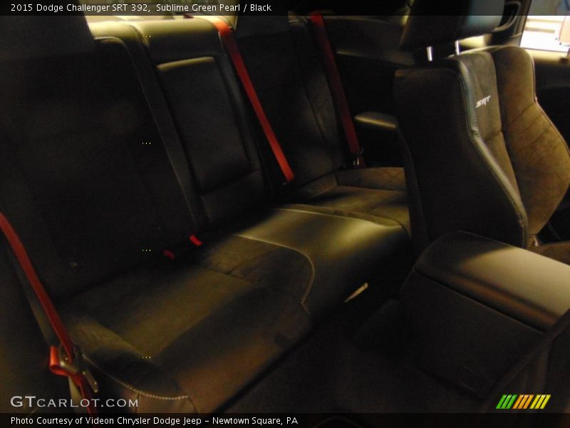Sublime Green Pearl / Black 2015 Dodge Challenger SRT 392