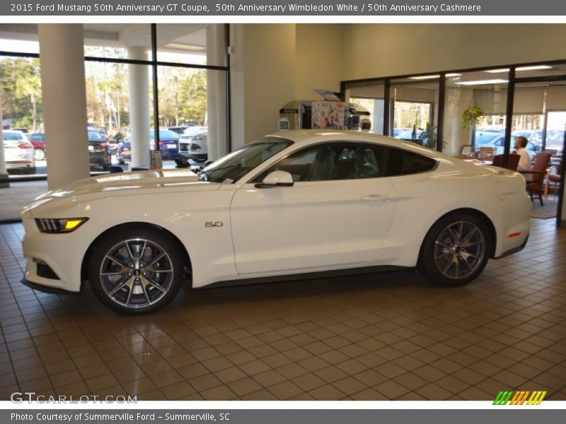  2015 Mustang 50th Anniversary GT Coupe 50th Anniversary Wimbledon White