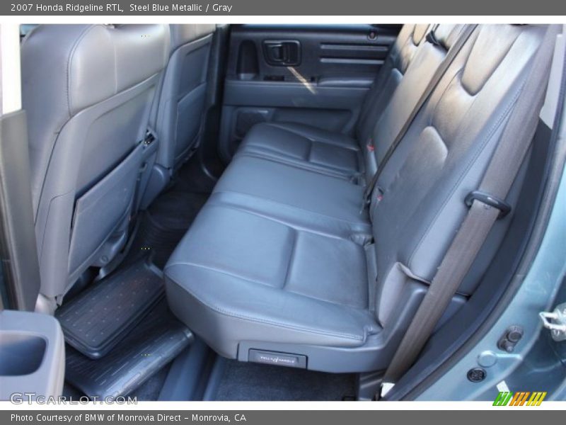 Steel Blue Metallic / Gray 2007 Honda Ridgeline RTL