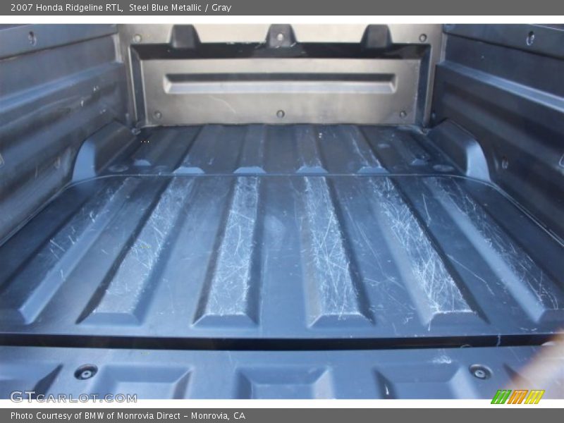 Steel Blue Metallic / Gray 2007 Honda Ridgeline RTL