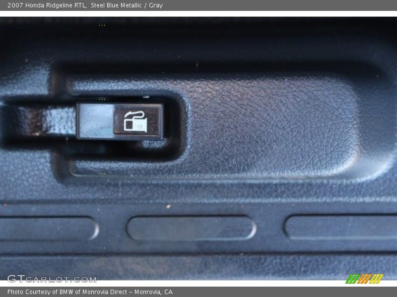 Steel Blue Metallic / Gray 2007 Honda Ridgeline RTL