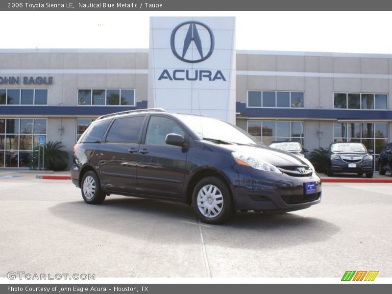 Nautical Blue Metallic / Taupe 2006 Toyota Sienna LE