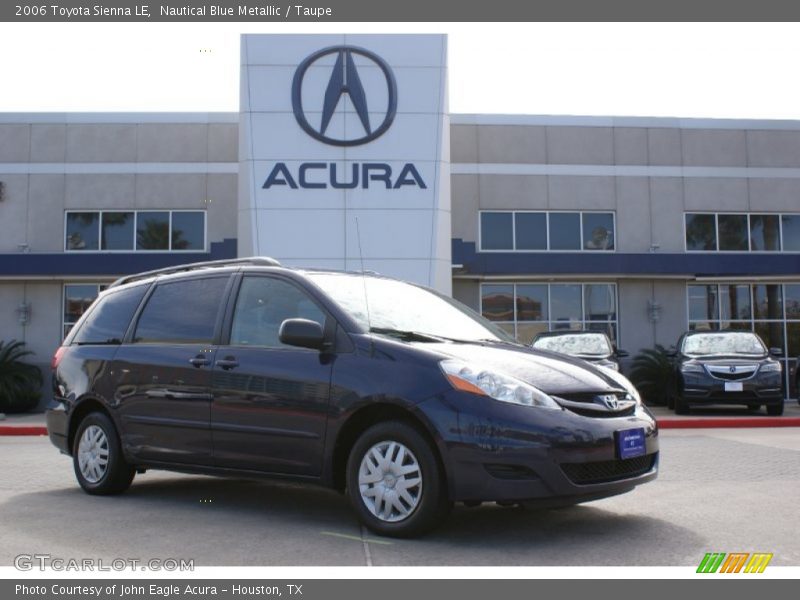 Nautical Blue Metallic / Taupe 2006 Toyota Sienna LE