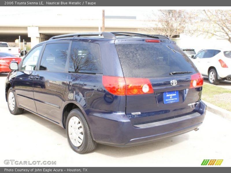 Nautical Blue Metallic / Taupe 2006 Toyota Sienna LE