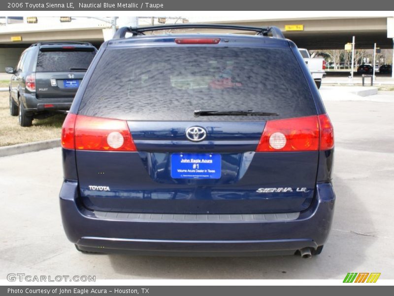 Nautical Blue Metallic / Taupe 2006 Toyota Sienna LE