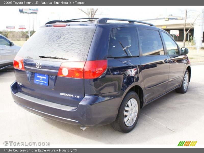 Nautical Blue Metallic / Taupe 2006 Toyota Sienna LE
