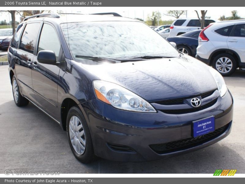 Nautical Blue Metallic / Taupe 2006 Toyota Sienna LE