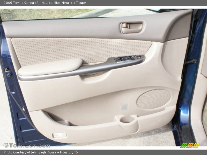 Nautical Blue Metallic / Taupe 2006 Toyota Sienna LE