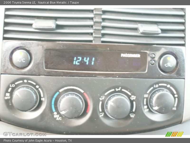Nautical Blue Metallic / Taupe 2006 Toyota Sienna LE