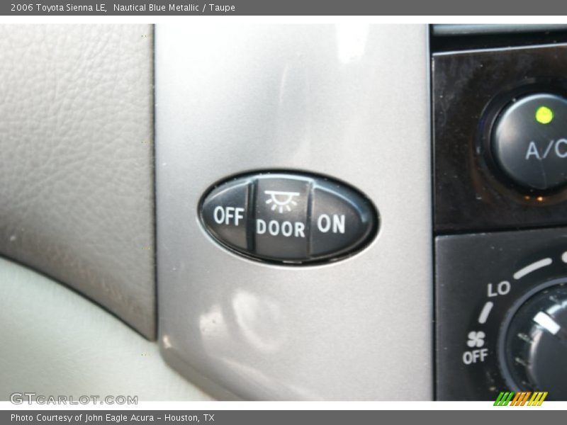 Nautical Blue Metallic / Taupe 2006 Toyota Sienna LE