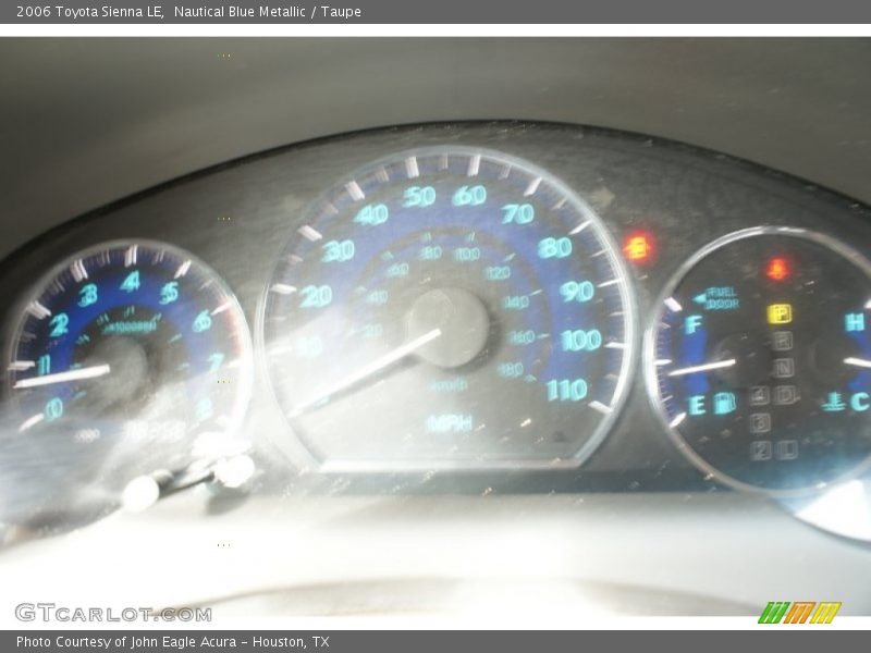 Nautical Blue Metallic / Taupe 2006 Toyota Sienna LE