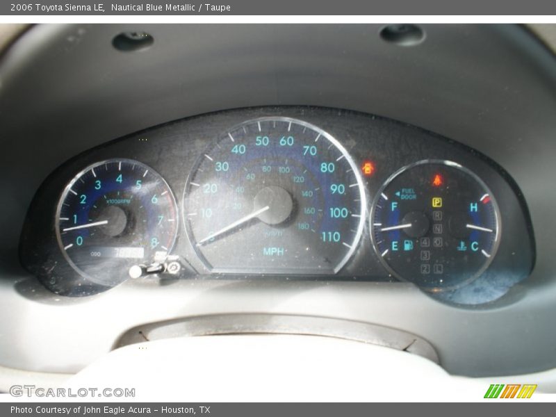 Nautical Blue Metallic / Taupe 2006 Toyota Sienna LE