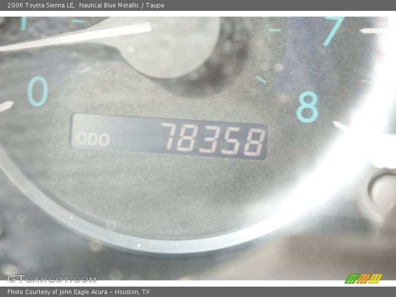 Nautical Blue Metallic / Taupe 2006 Toyota Sienna LE