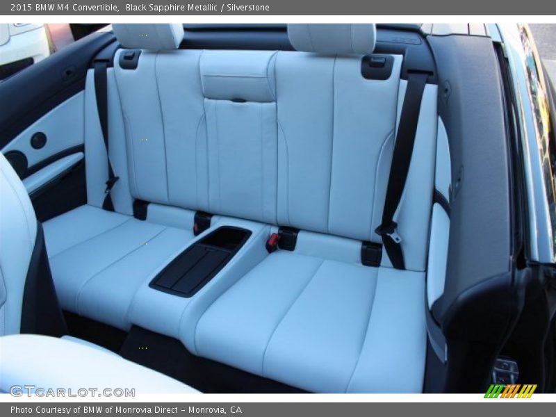 Rear Seat of 2015 M4 Convertible