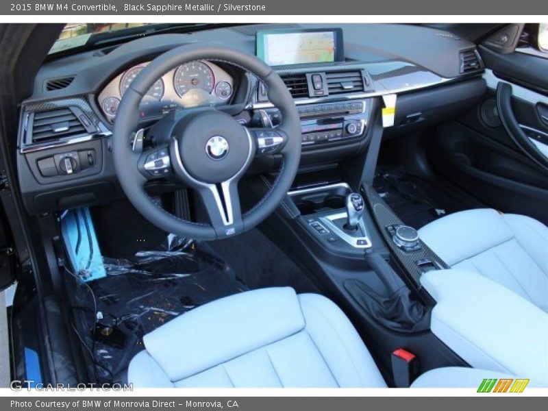  2015 M4 Convertible Silverstone Interior