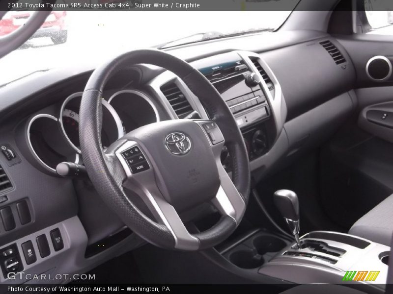 Super White / Graphite 2012 Toyota Tacoma SR5 Access Cab 4x4