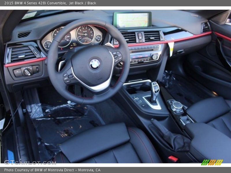 Jet Black / Black 2015 BMW 4 Series 428i Convertible