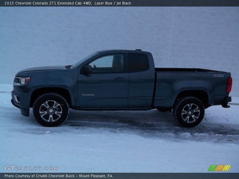  2015 Colorado Z71 Extended Cab 4WD Laser Blue