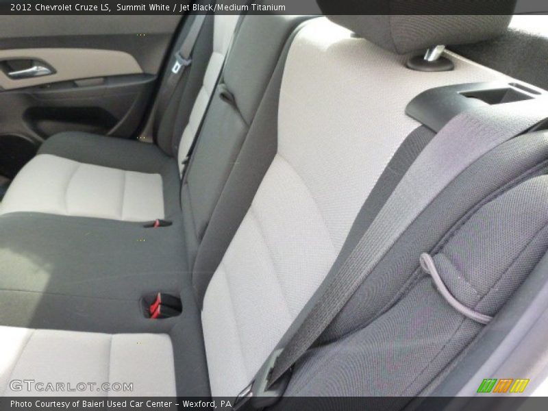 Summit White / Jet Black/Medium Titanium 2012 Chevrolet Cruze LS