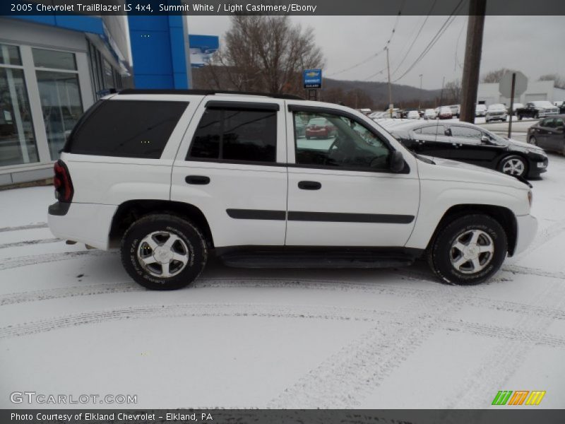 Summit White / Light Cashmere/Ebony 2005 Chevrolet TrailBlazer LS 4x4