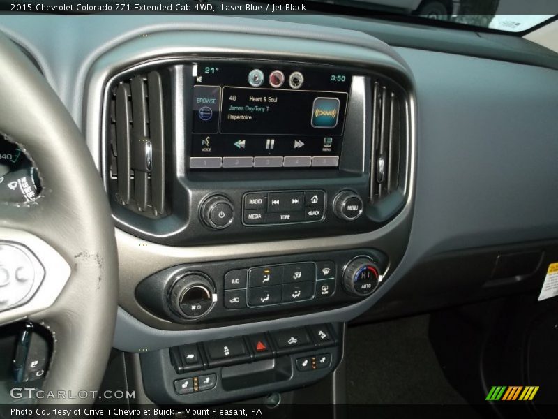 Controls of 2015 Colorado Z71 Extended Cab 4WD