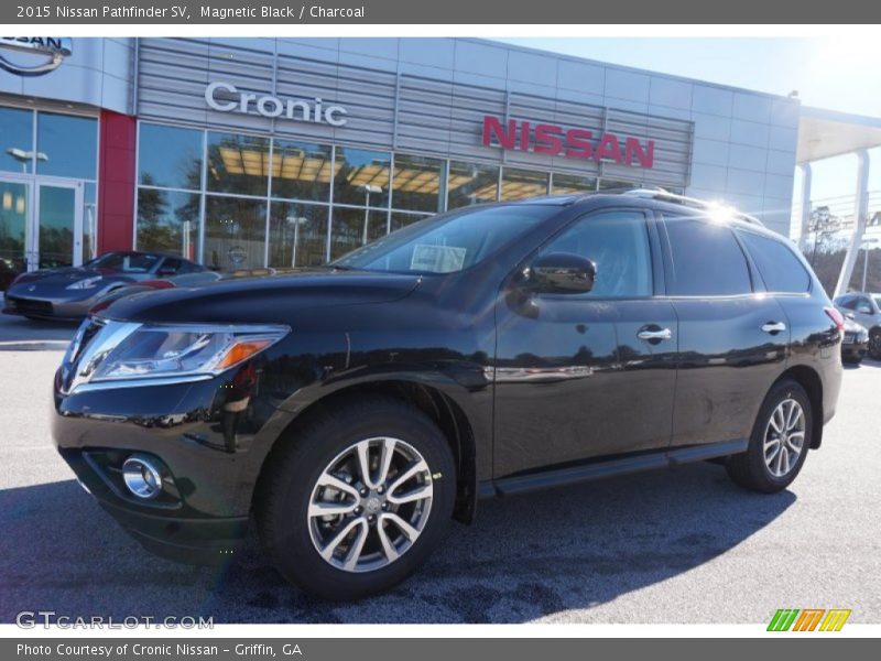 Magnetic Black / Charcoal 2015 Nissan Pathfinder SV
