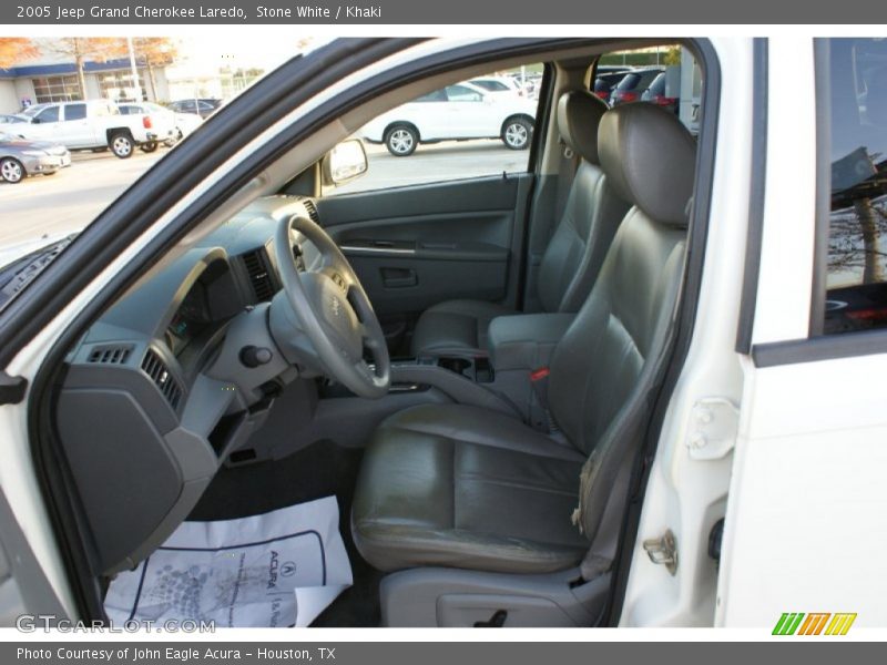  2005 Grand Cherokee Laredo Khaki Interior