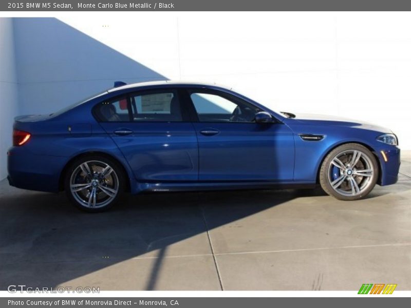 Monte Carlo Blue Metallic / Black 2015 BMW M5 Sedan
