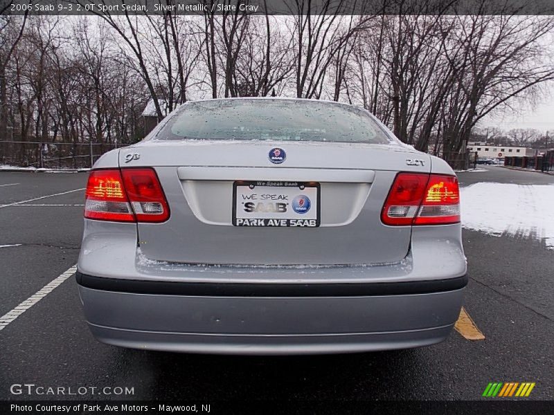 Silver Metallic / Slate Gray 2006 Saab 9-3 2.0T Sport Sedan