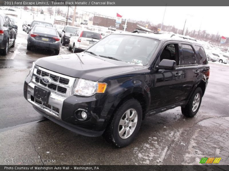 Tuxedo Black Metallic / Charcoal Black 2011 Ford Escape Limited