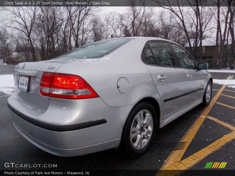 Silver Metallic / Slate Gray 2006 Saab 9-3 2.0T Sport Sedan