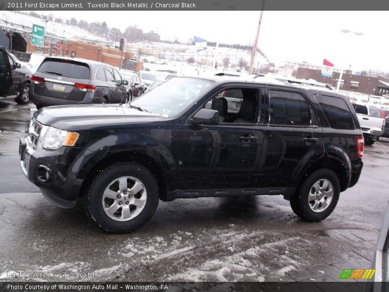 Tuxedo Black Metallic / Charcoal Black 2011 Ford Escape Limited