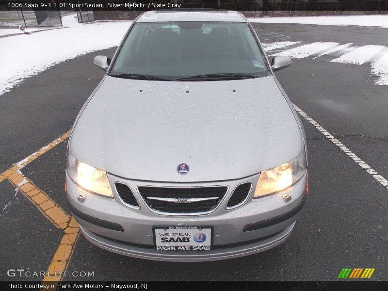 Silver Metallic / Slate Gray 2006 Saab 9-3 2.0T Sport Sedan