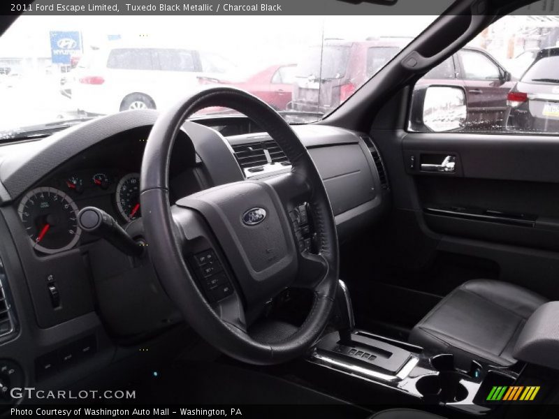 Tuxedo Black Metallic / Charcoal Black 2011 Ford Escape Limited