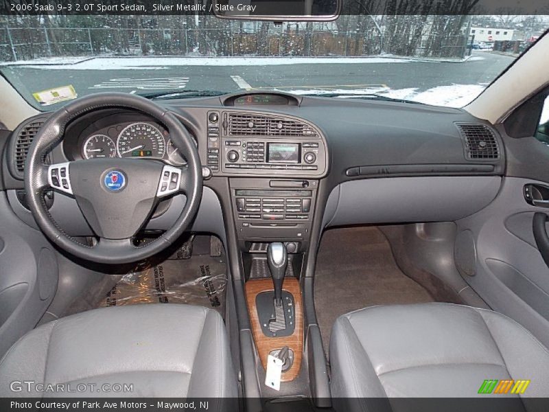 Silver Metallic / Slate Gray 2006 Saab 9-3 2.0T Sport Sedan