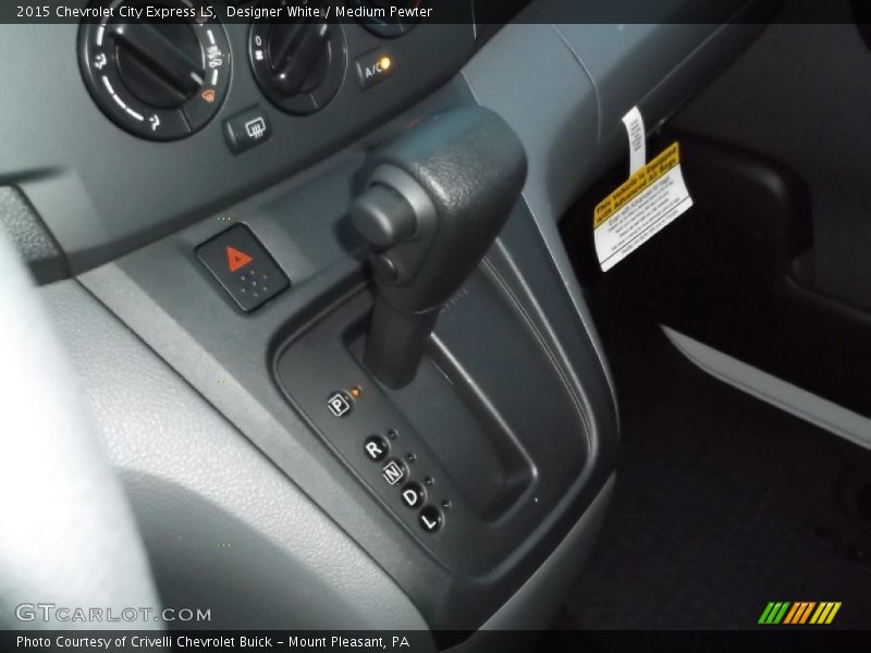 Designer White / Medium Pewter 2015 Chevrolet City Express LS