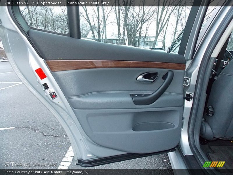 Silver Metallic / Slate Gray 2006 Saab 9-3 2.0T Sport Sedan