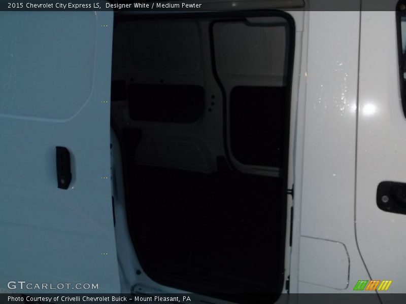 Designer White / Medium Pewter 2015 Chevrolet City Express LS