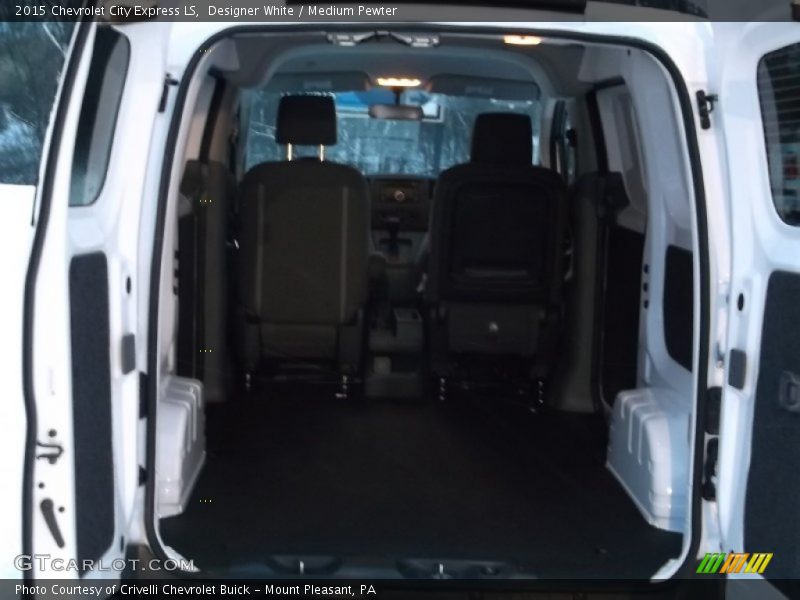 Designer White / Medium Pewter 2015 Chevrolet City Express LS