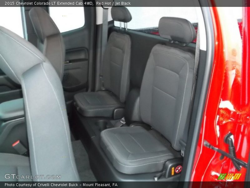 Red Hot / Jet Black 2015 Chevrolet Colorado LT Extended Cab 4WD