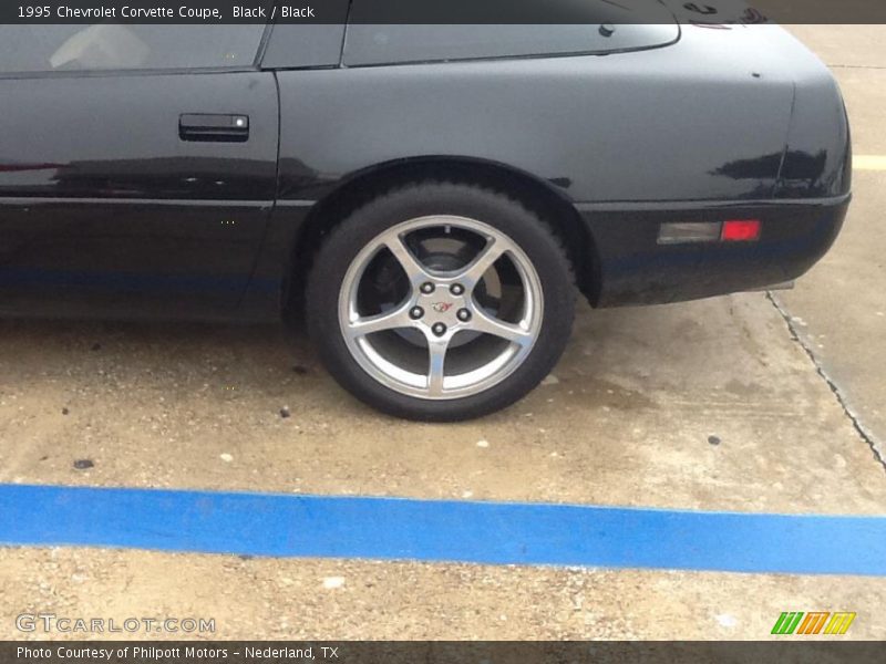 Black / Black 1995 Chevrolet Corvette Coupe