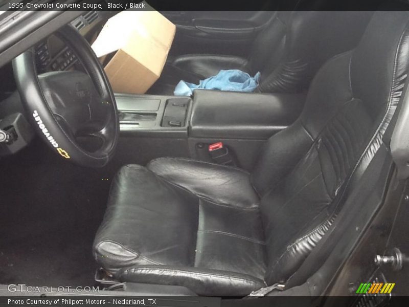 Black / Black 1995 Chevrolet Corvette Coupe