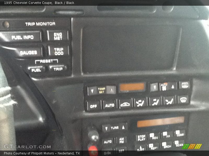 Black / Black 1995 Chevrolet Corvette Coupe