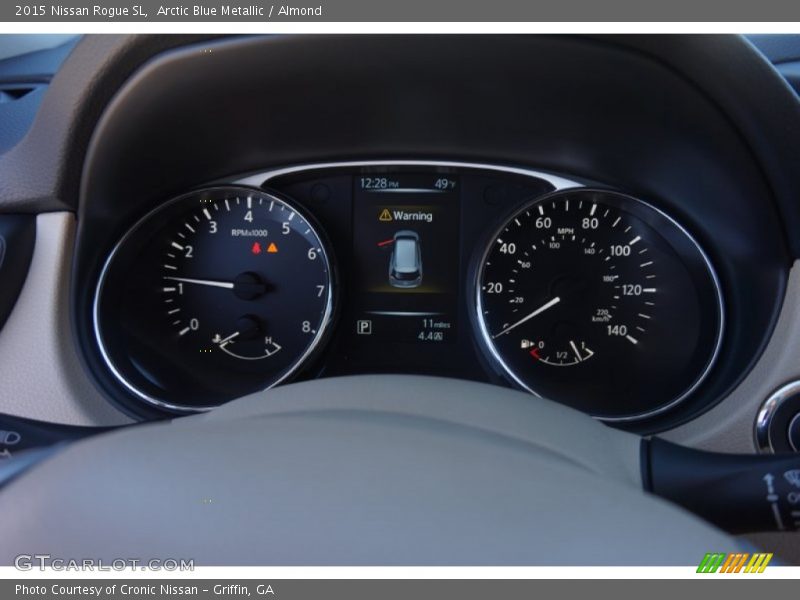 Arctic Blue Metallic / Almond 2015 Nissan Rogue SL