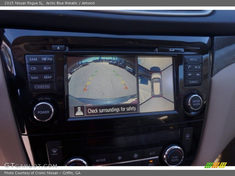 Arctic Blue Metallic / Almond 2015 Nissan Rogue SL